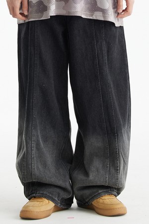 그라데이션 워싱 데님