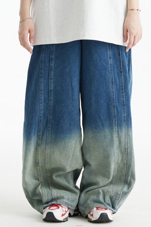 그라데이션 워싱 데님