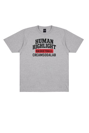 씨알에스디엘 크림소다 휴먼 하이라이트 아크 바스켓볼 로고 반팔 티셔츠