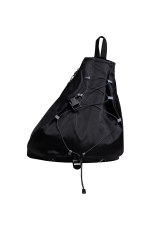 스트링 로고 슬링백