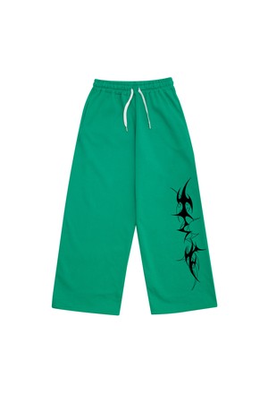 씨알에스디엘 라이트닝 허슬 와이드 밴딩팬츠