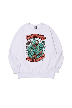 씨알에스디엘 문라이트 스케이트 보드 맨투맨 (기모 OR 논기모)