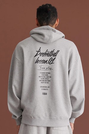 엘에이비 쿼터 팀플레이 후드티