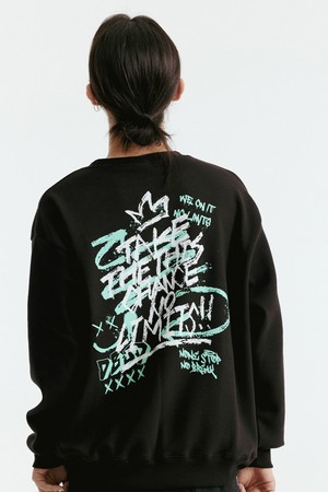 붓칠 그래피티 맨투맨