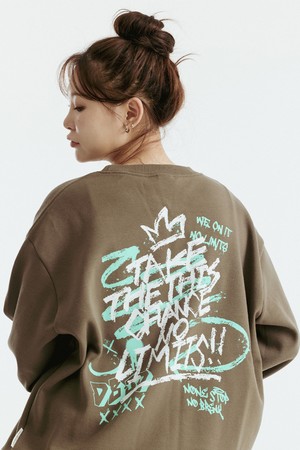 붓칠 그래피티 맨투맨