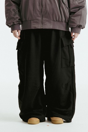 바이크 절개 카고 팬츠