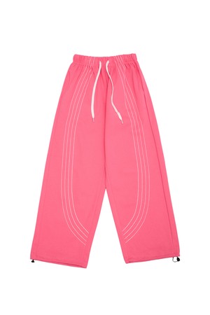 커브 스티치 스트링 팬츠