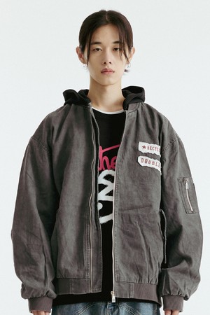 패치레터링 MA1 항공자켓