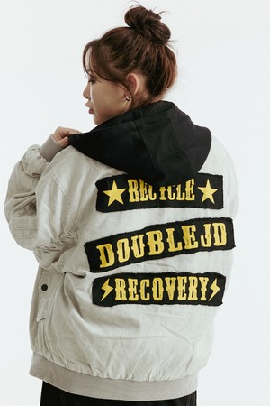 패치레터링 MA1 항공자켓