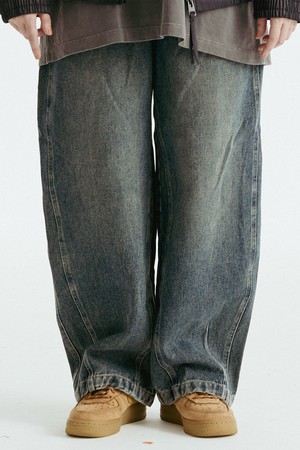 인심 절개 데님