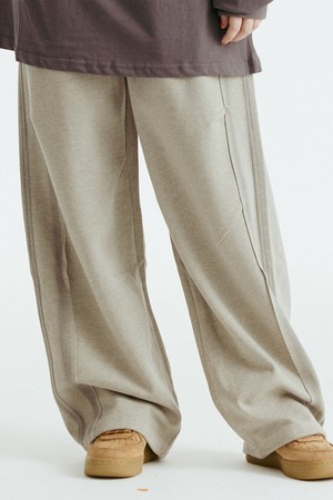 리벳 라인 스트링 팬츠