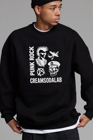 씨알에스디엘 락 펑크 밴드 맨투맨 (기모 OR 논기모)