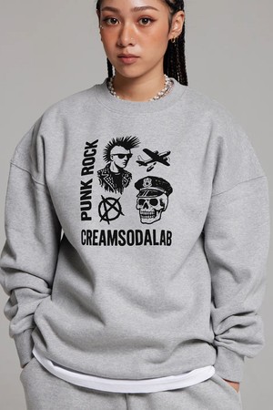 씨알에스디엘 락 펑크 밴드 맨투맨 (기모 OR 논기모)