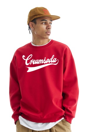 씨알에스디엘 어센틱 로고 맨투맨