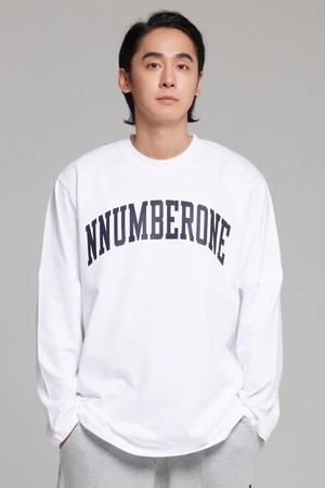 씨알에스디엘 엔엔오원 아크 로고 롱슬리브