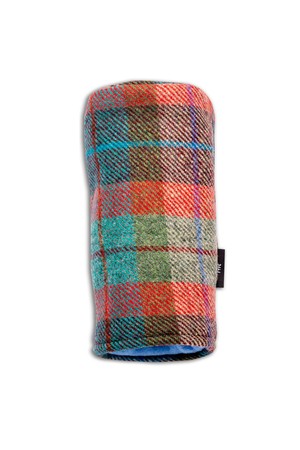 [Fyfe Golf] Torridon Harris Tweed Driver cover_BLACK-a