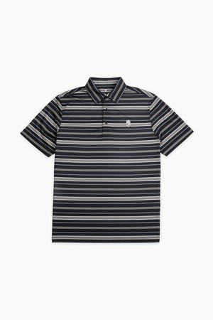 [Fiori Golf] Channel Polo - Black_BLACK-a