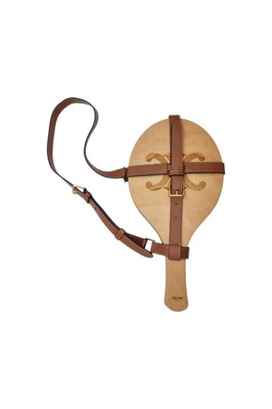 미사용 셀린느 우드 비치 라켓 CEB040233