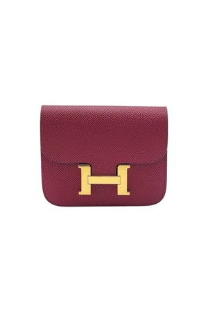 에르메스 콘스탄스 반지갑 버건디 (B) HEB041424