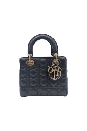 [스몰] 디올 레이디 디올 램스킨 토트백 DIB041430
