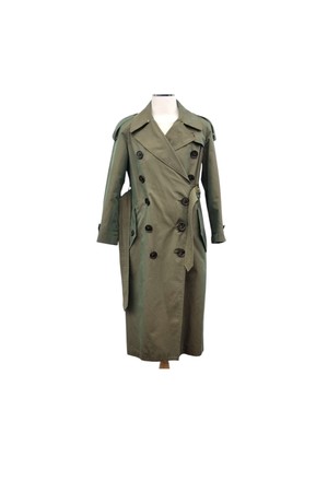 [38] 버버리 4048016 벨티드 트렌치 코트 카키 BUB042211
