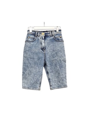 [36] 발망 5부 데님 팬츠 ETB042222