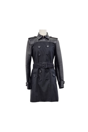 [36] 버버리 레더 트렌치 코트 BUB042820