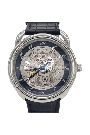 [41mm] 에르메스 아쏘 스켈레톤 워치 시계 HEB051246