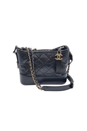 [스몰] 샤넬 가브리엘 호보백 블랙 CHB061245