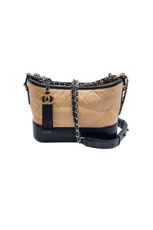 [스몰] 샤넬 가브리엘 호보백 베이지 CHB070128