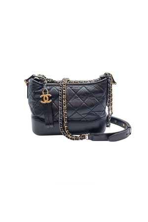 [스몰] 샤넬 가브리엘 호보백 블랙 CHB070129