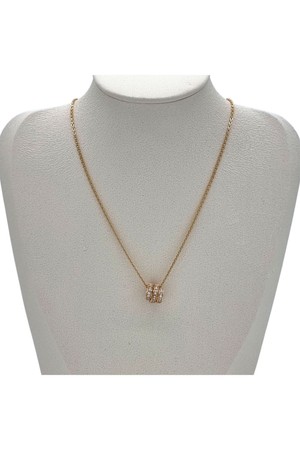 불가리 세르펜티 바이퍼 파베 목걸이 ULB070937