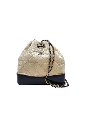 [스몰] 샤넬 가브리엘 백팩 화이트 CHB081810