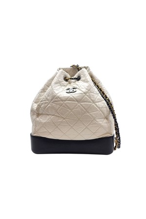 [미듐] 샤넬 가브리엘 백팩 화이트 CHB083104