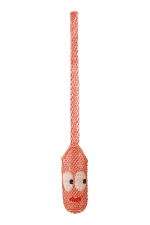 Big Eyes Bottle Holder Bag - Peach