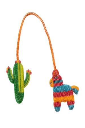 Pinata & Cactus Bag Charm