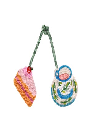 Tea & Cake Bag Charm