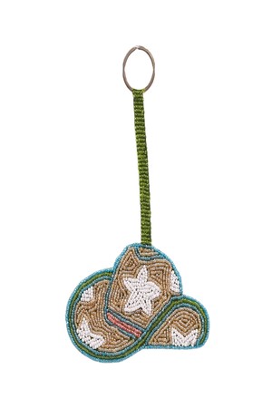 Cowboy Hat Keyring - Blue