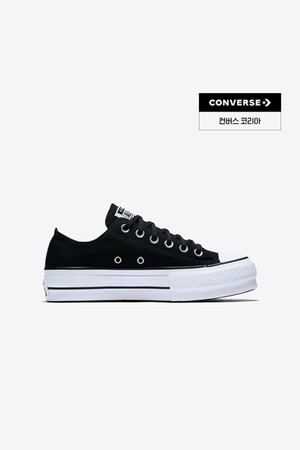 [컨버스] 척테일러 올스타 리프트 캔버스 블랙 560250C