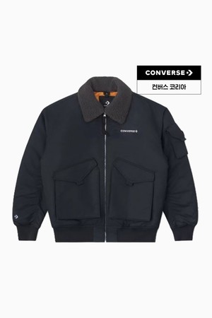 [컨버스] 트랜지셔널 패디드 자켓 컨버스 블랙 10026921-A03