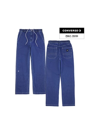 [컨버스] 우븐 데님 팬츠 스톤 워시 10026568-A01