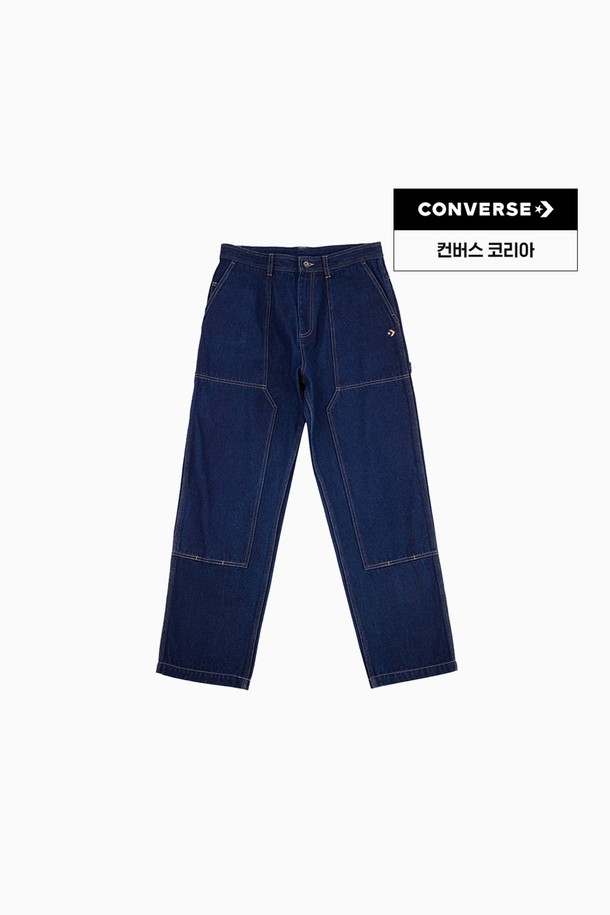 [컨버스] 데님 배기 카펜터 우븐 팬츠 다크 데님 블루 MCJ129-UHD는 캐주얼, 스트리트, 워크웨어 스타일을 아우르는 남성용 바지입니다. 데님 소재의 무지 디자인으로, 봄, 가을에 착용하기 좋은 긴 기장의 배기핏 카펜터 팬츠입니다. 다크 데님 블루 컬러가 세련된 느낌을 주며, 일상과 출근룩 모두에 활용 가능합니다. 우븐 소재로 제작되어 편안한 착용감을 선사합니다.
