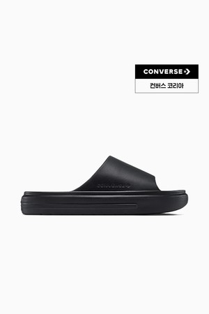 [컨버스] 에센셜 슬라이드 블랙 A12174C