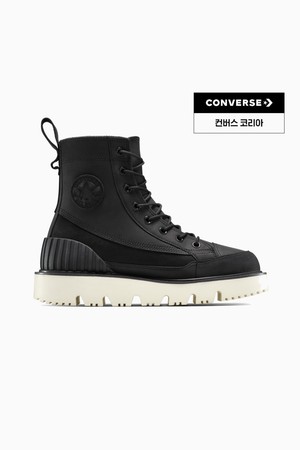 [컨버스] 척 70 러기드 부츠 워터프루프 레더 블랙 A14190C