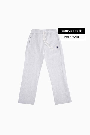 [컨버스] 본디드 웜 스트레이트 레그 플리스 팬츠 그레이 MCJ094-GGN