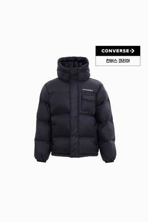 [컨버스] 퍼피 후디 패디드 재킷 블랙 UCJ146-023