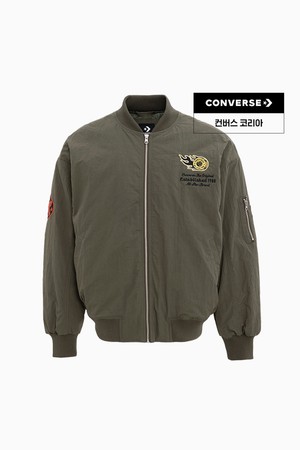 [컨버스] 봄버 패디드 재킷 그레이프 리프 MCJ127-E48