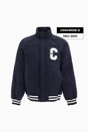 [컨버스] 레트로 커머셜 다운 재킷 블랙 UCJ090-023