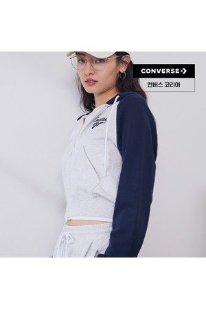 [컨버스] 레트로 래글런 풀 집 플리스 옵시디언 WCJ448-695