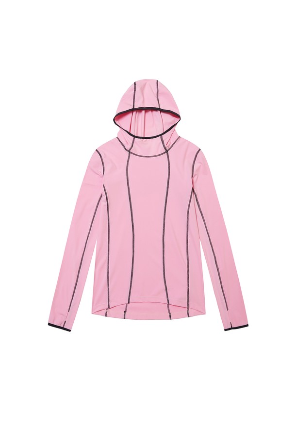 SHAPE STITCHED HOODIE (라이트 핑크)는 여성 의류로, 가볍고 부드러운 촉감의 후드티셔츠입니다. 봄, 가을에 어울리며, 스포티하면서도 미니멀한 스타일을 연출합니다. 라이트 핑크 컬러에 대조되는 스티치 디테일이 돋보이며, 얇은 두께감으로 편안하게 착용할 수 있습니다. 핑거홀 디테일이 있는 긴소매와 탄성 처리된 밑단, 레귤러핏 디자인으로 산책룩, 집콕룩, 피트니스룩 등 다양한 TPO에 활용 가능합니다. 폴리에스테르와 스판덱스 혼방 소재로 제작되었습니다.
